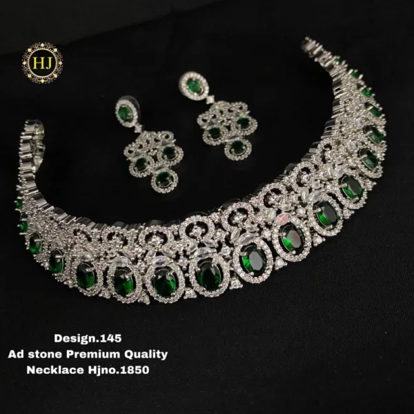 Premium AD stone choker - HIRAL JEWELLERY