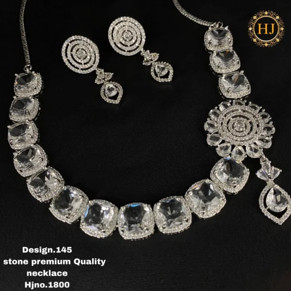 Premium AD stone choker - HIRAL JEWELLERY