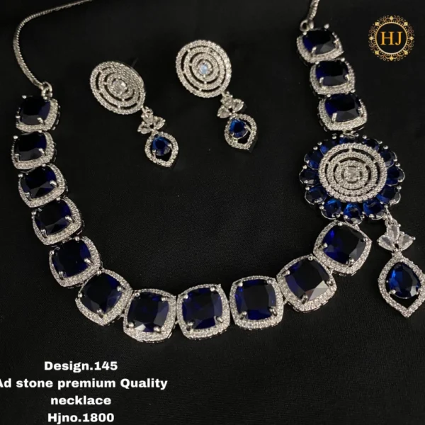 Premium AD stone choker - HIRAL JEWELLERY