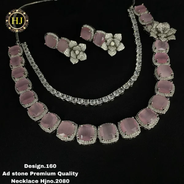 Premium AD stone choker - HIRAL JEWELLERY