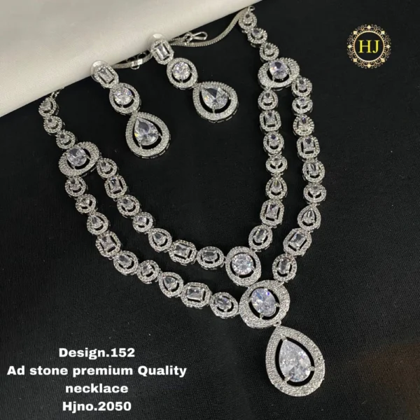 Premium AD stone choker - HIRAL JEWELLERY