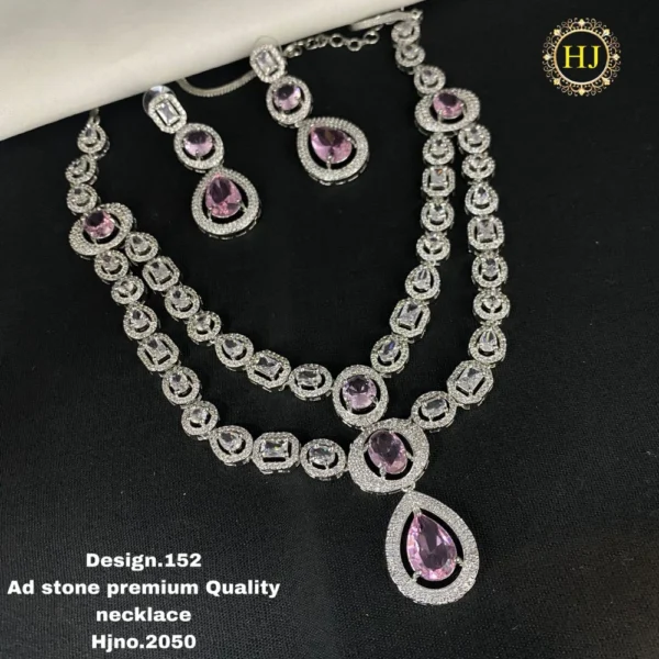 Premium AD stone choker - HIRAL JEWELLERY