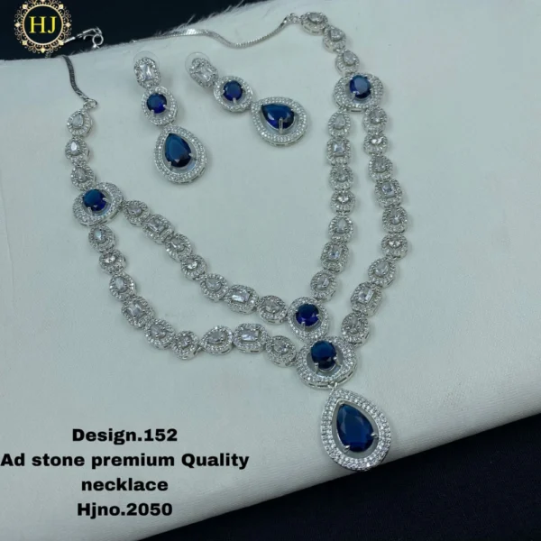 Premium AD stone choker - HIRAL JEWELLERY