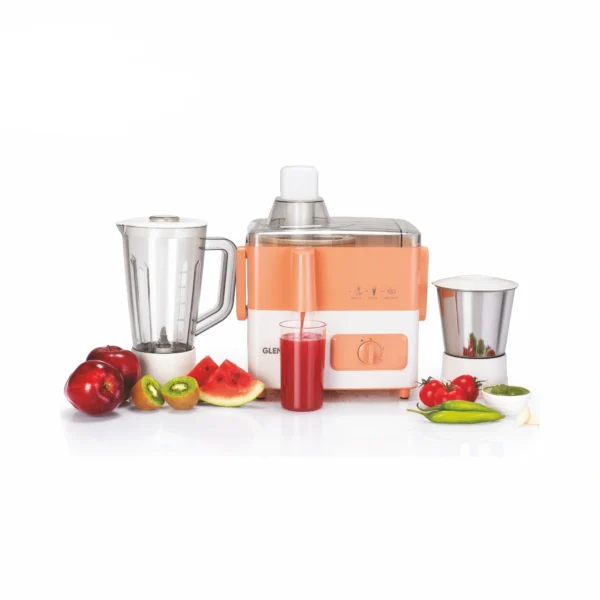 3-in-1 Juicer Mixer Grinder with 2 Jars 500 watt Power - SA4012JAR2- GLEN