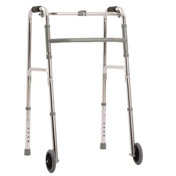 OH 9125L-FOLDABLE RECIPROCATING WALKER WITH WHEELS - OCEANIC HEALTHCARE