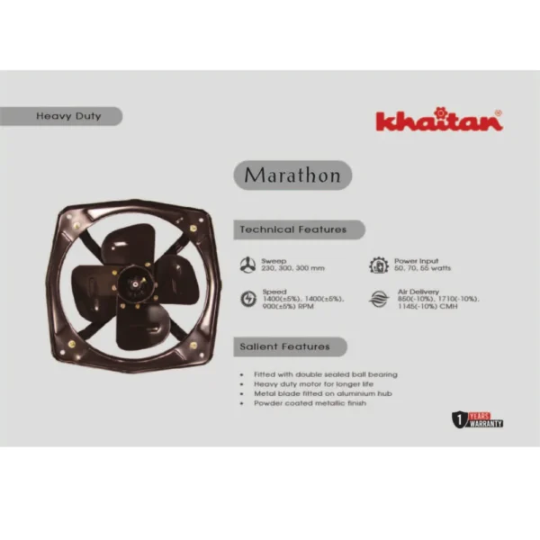 KHAITAN EXHAUST FAN MARATHON