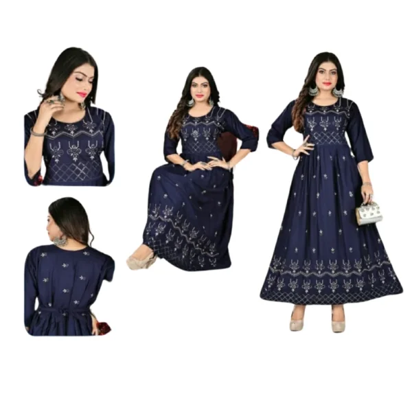 FLOOR LENGTH UMBRELLA WITH EMBROIDERY WORK-THIRUPPUR SV BANIYAN STORE