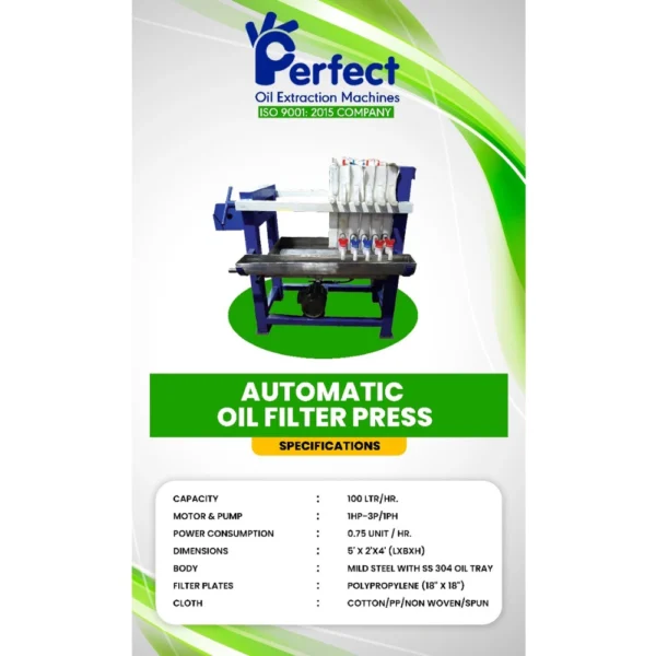 PREMIUM SS 304-OIL FILTERING MACHINE-18??- PERFECT ENGINEERINGS
