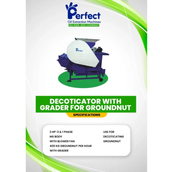 PREMIUM SS 304-GROUNDNUT DECORTICATOR - PERFECT ENGINEERINGS
