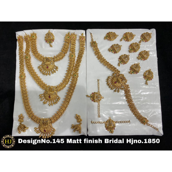 Matt Finish Bridal - HIRAL JEWELLERY