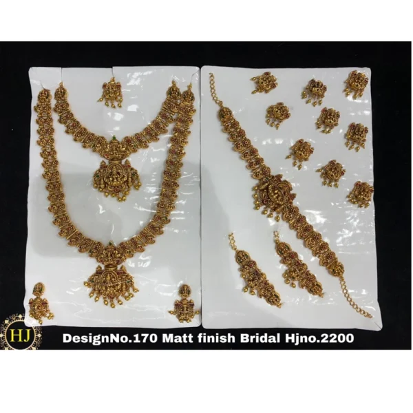 Matt Finish Bridal - HIRAL JEWELLERY