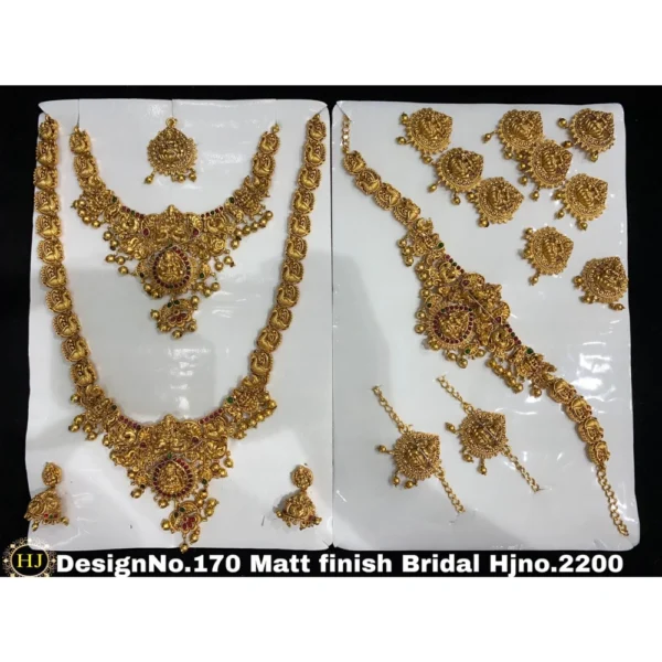 Matt Finish Bridal - HIRAL JEWELLERY