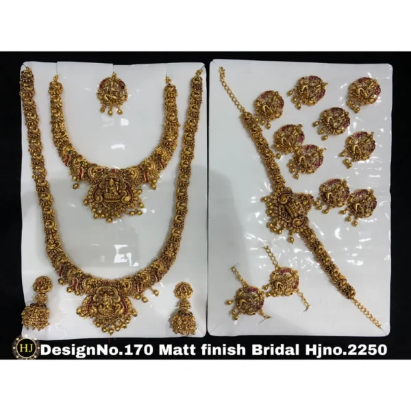 Matt Finish Bridal - HIRAL JEWELLERY