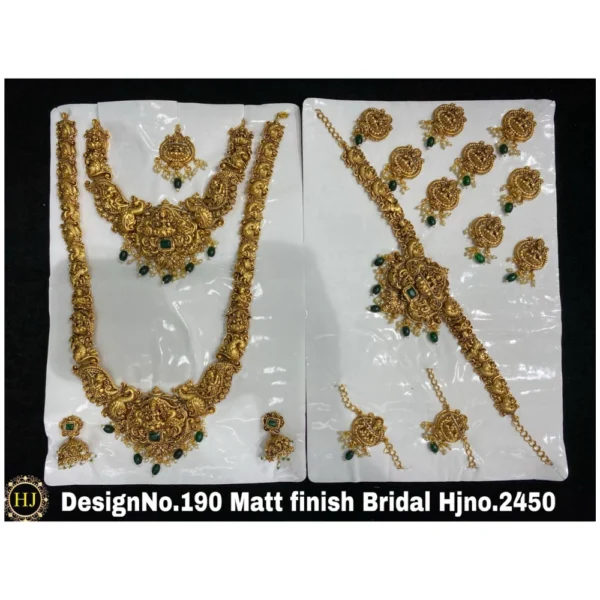 Matt Finish Bridal - HIRAL JEWELLERY