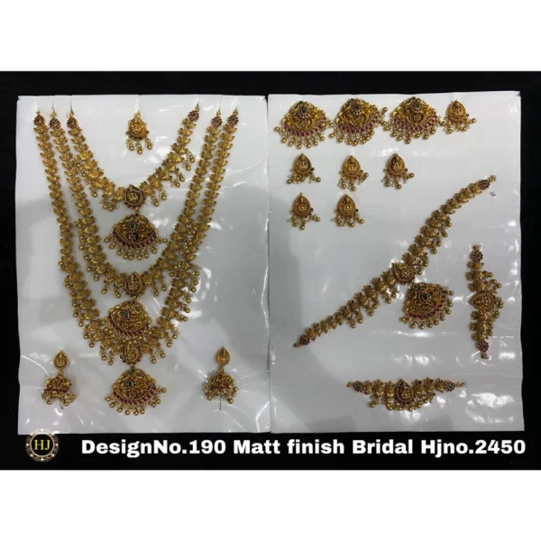 Matt Finish Bridal - HIRAL JEWELLERY