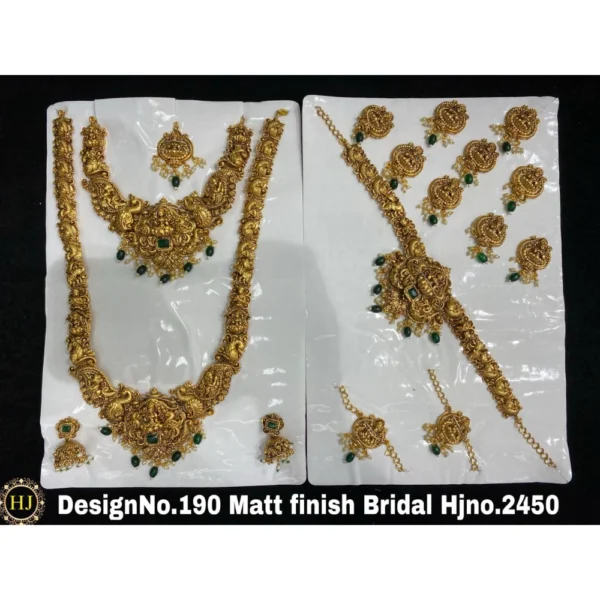 Matt Finish Bridal - HIRAL JEWELLERY