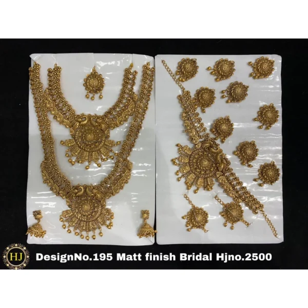 Matt Finish Bridal - HIRAL JEWELLERY
