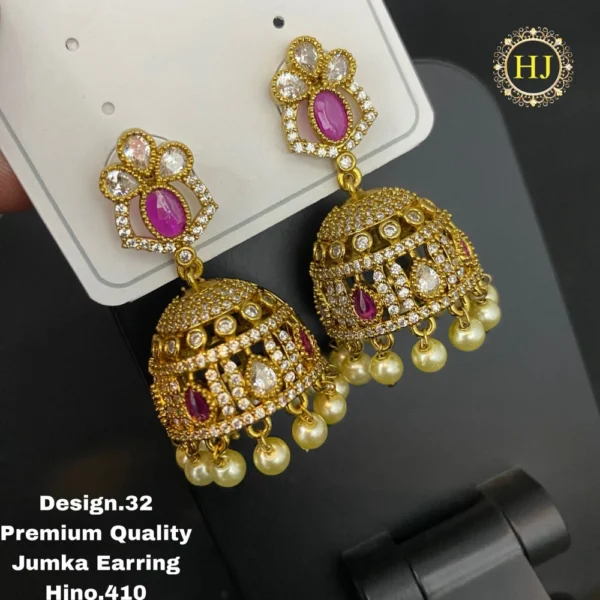 Premium Jumka Earring - HIRAL JEWELLERY