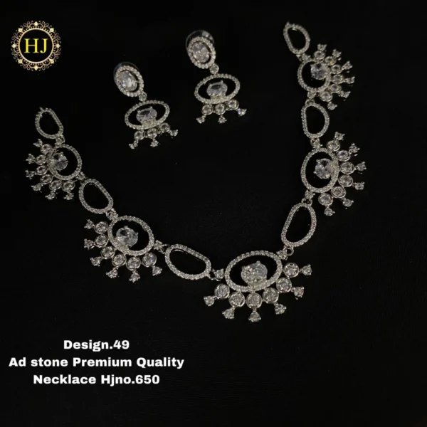 Premium AD stone choker - HIRAL JEWELLERY