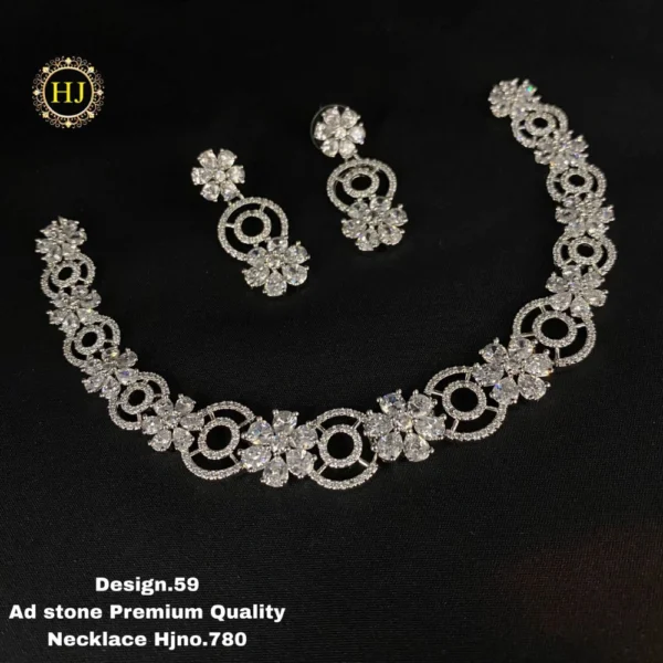 Premium AD stone choker - HIRAL JEWELLERY