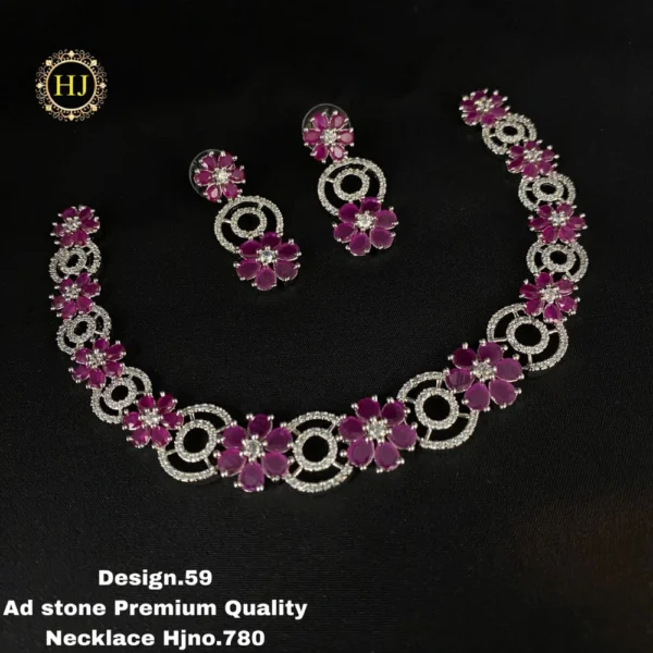 Premium AD stone choker - HIRAL JEWELLERY