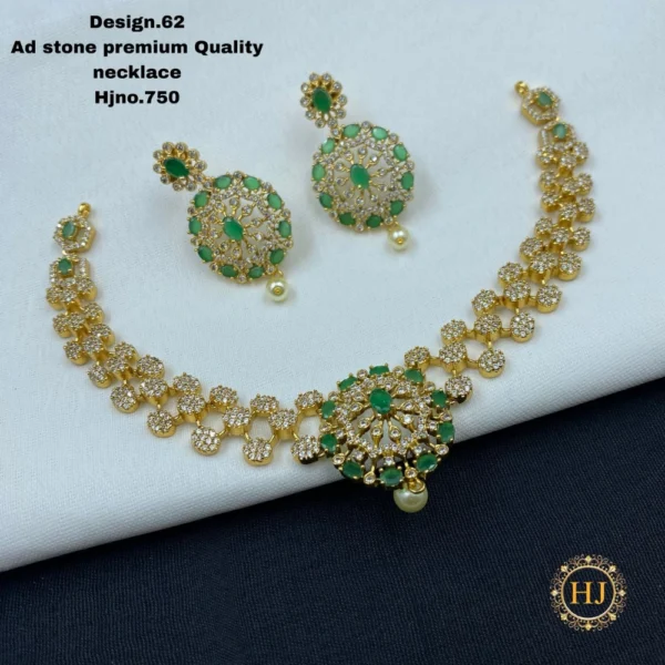 Premium AD stone choker - HIRAL JEWELLERY