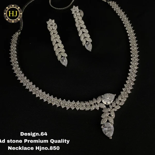 Premium AD stone choker - HIRAL JEWELLERY