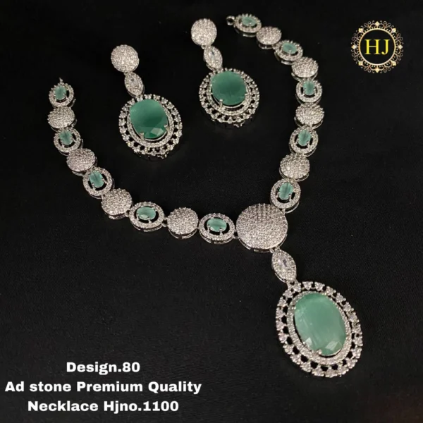 Premium AD stone choker - HIRAL JEWELLERY