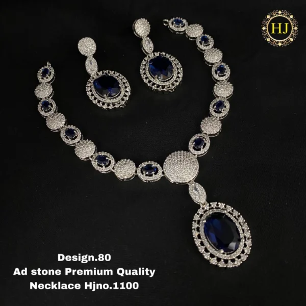 Premium AD stone choker - HIRAL JEWELLERY