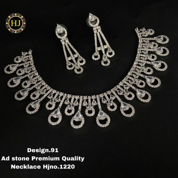 Premium AD stone choker - HIRAL JEWELLERY