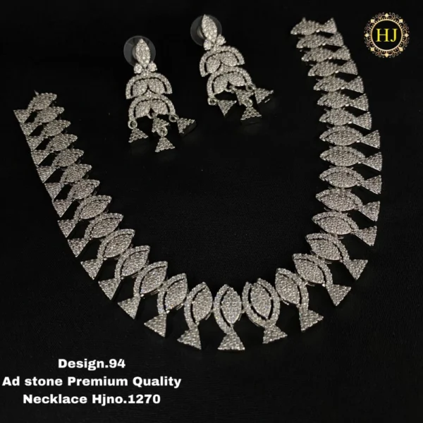 Premium AD stone choker - HIRAL JEWELLERY