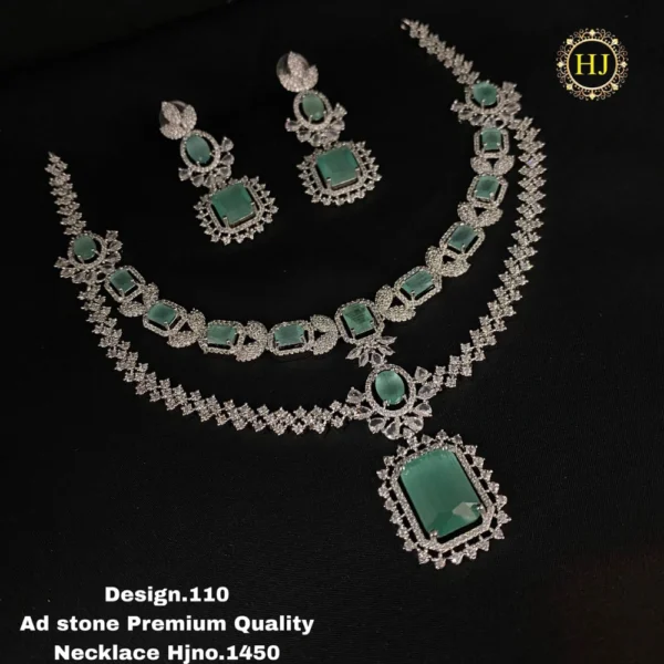 Premium AD stone choker - HIRAL JEWELLERY