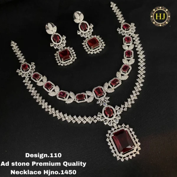Premium AD stone choker - HIRAL JEWELLERY