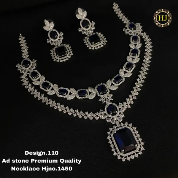Premium AD stone choker - HIRAL JEWELLERY