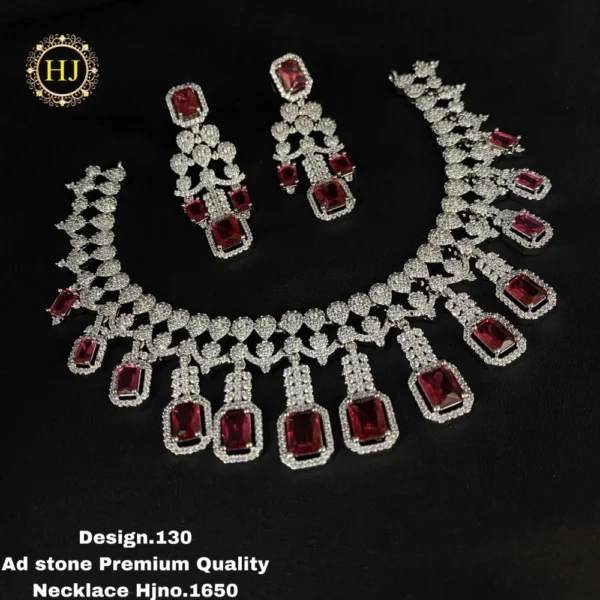 Premium AD stone choker - HIRAL JEWELLERY