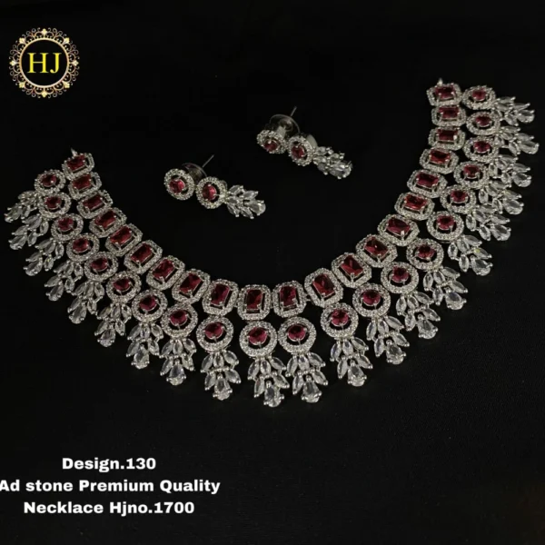 Premium AD stone choker - HIRAL JEWELLERY