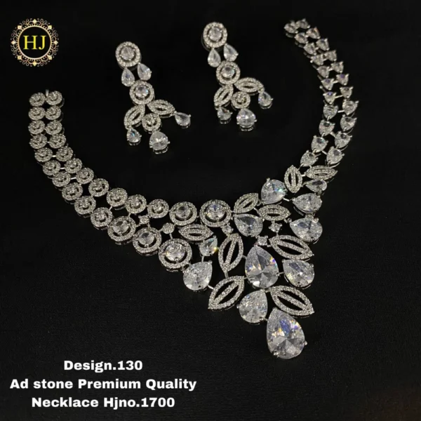 Premium AD stone choker - HIRAL JEWELLERY