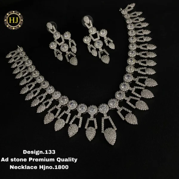 Premium AD stone choker - HIRAL JEWELLERY
