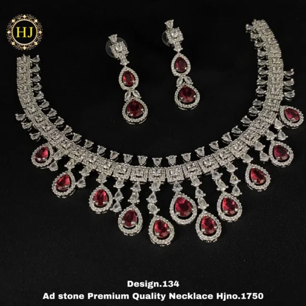 Premium AD stone choker - HIRAL JEWELLERY