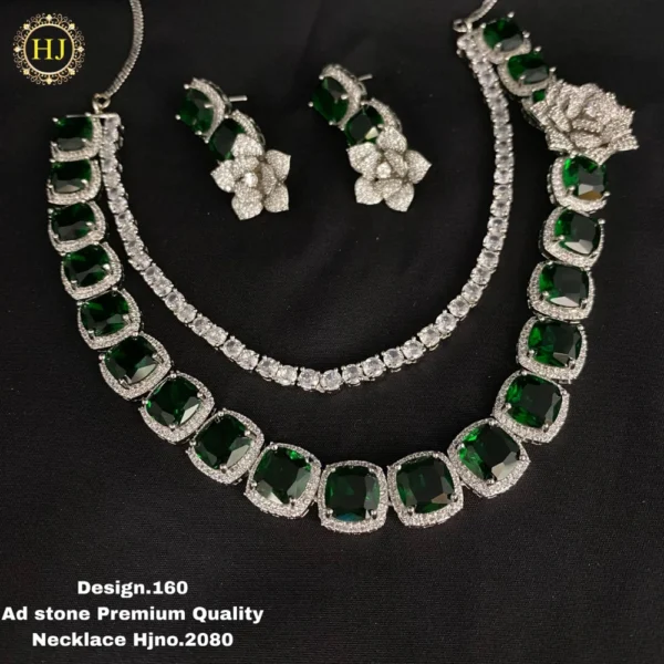 Premium AD stone choker - HIRAL JEWELLERY