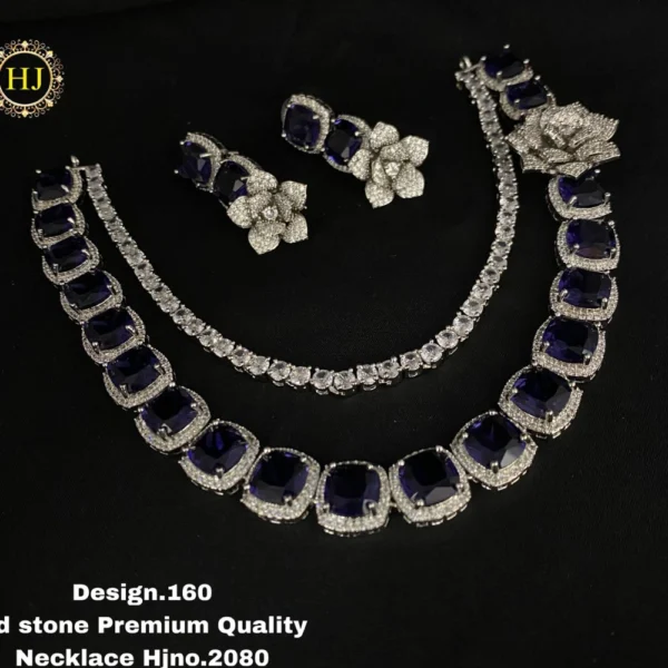 Premium AD stone choker - HIRAL JEWELLERY