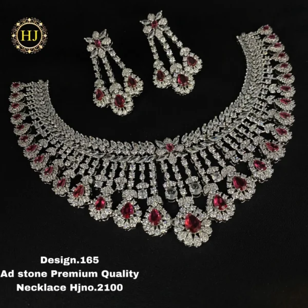 Premium AD stone choker - HIRAL JEWELLERY