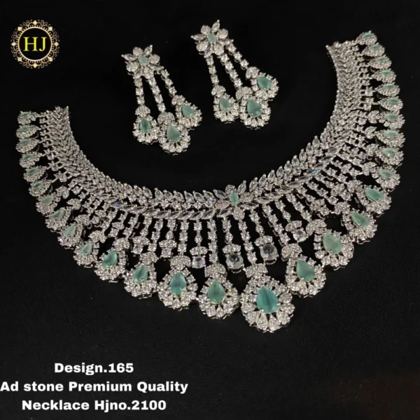 Premium AD stone choker - HIRAL JEWELLERY