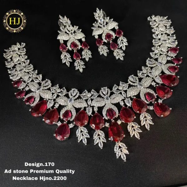 Premium AD stone choker - HIRAL JEWELLERY