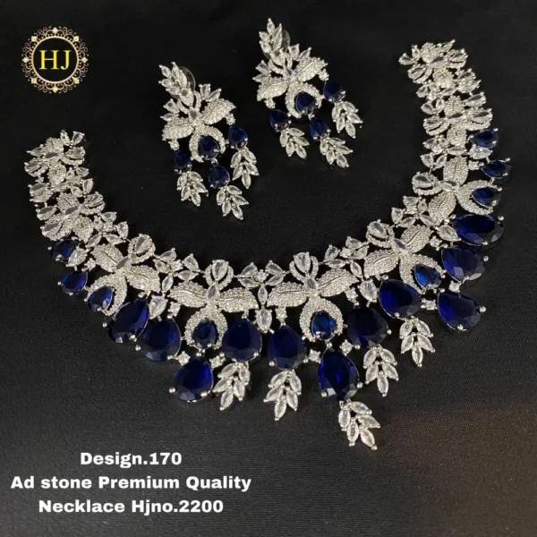 Premium AD stone choker - HIRAL JEWELLERY
