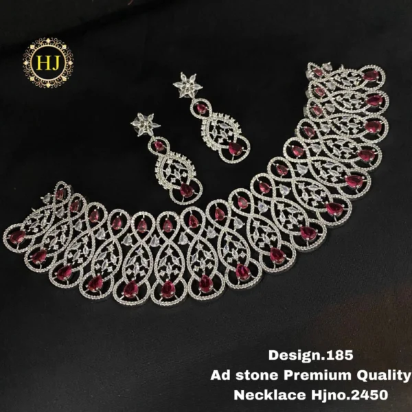Premium AD stone choker - HIRAL JEWELLERY