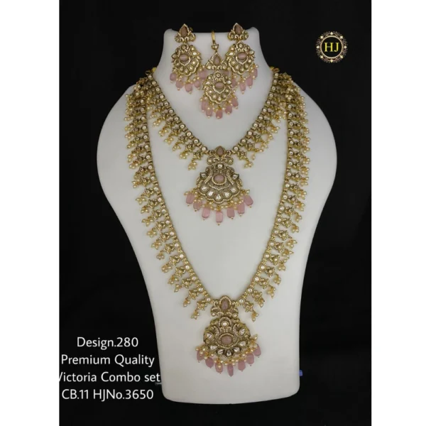 Premium Victoria Combo Set - HIRAL JEWELLERY