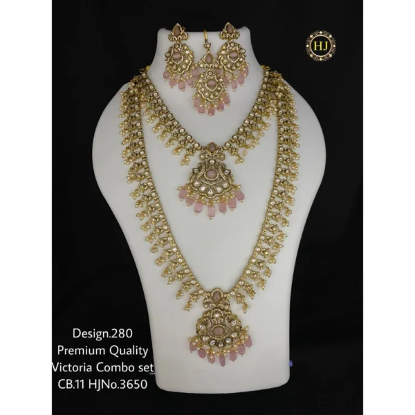 Premium Victoria Combo Set - HIRAL JEWELLERY