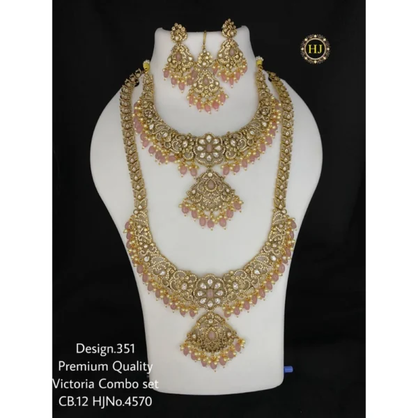 Premium Victoria Combo Set - HIRAL JEWELLERY