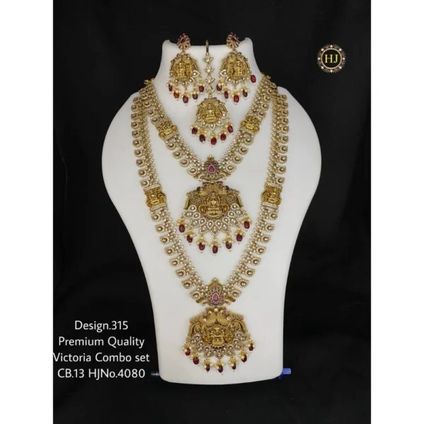 Premium Victoria Combo Set - HIRAL JEWELLERY